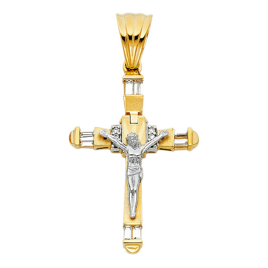 Crucifix Pendants - 14K GOLD - PT926