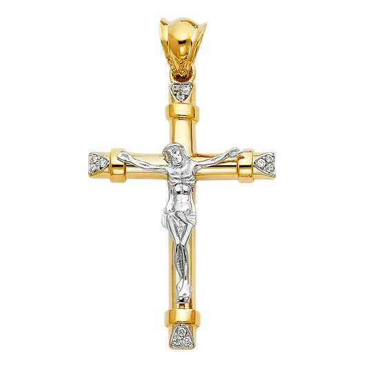 Crucifix Pendants - 14K GOLD - PT928