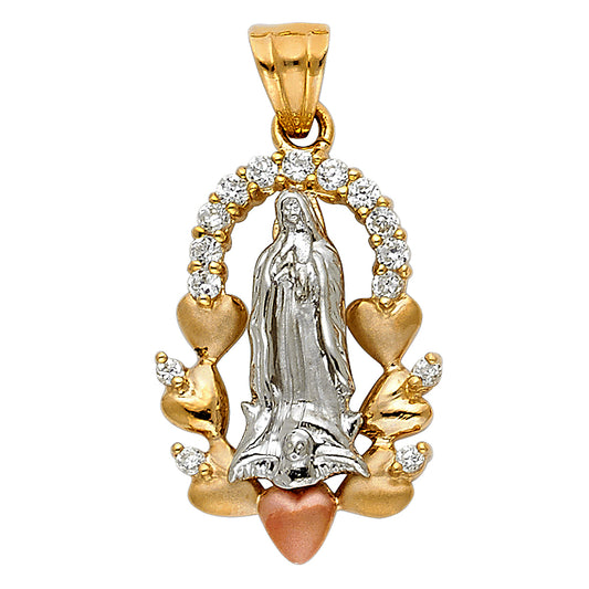 Crucifix Pendants - 14K GOLD - PT966