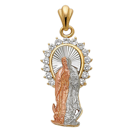 Crucifix Pendants - 14K GOLD - PT968